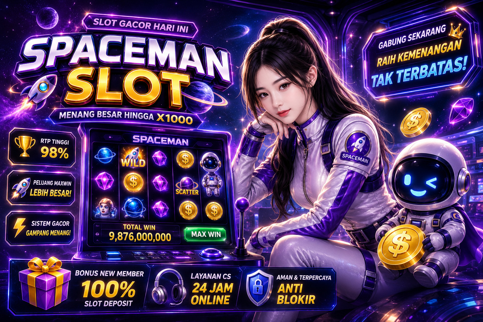 Kenapa Spaceman Masih Menjadi Favorit Hingga Sekarang
